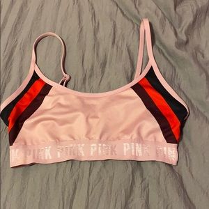 PINK pink sports bra